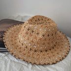 Retro Personality Western Cowboy Style Straw Hat