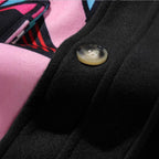  Men's Clothing Printed Casual Loose Pockets Jacket