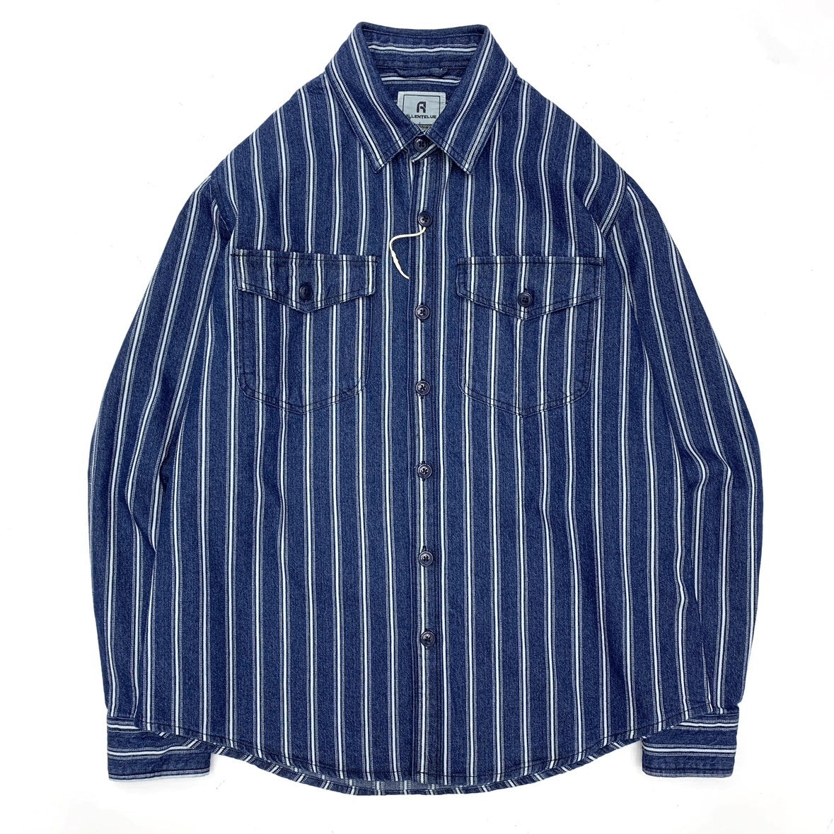 Men's Cotton Japanese-style Retro Denim Shirt