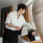 Men's High-grade Casual Loose And Simple Shirt