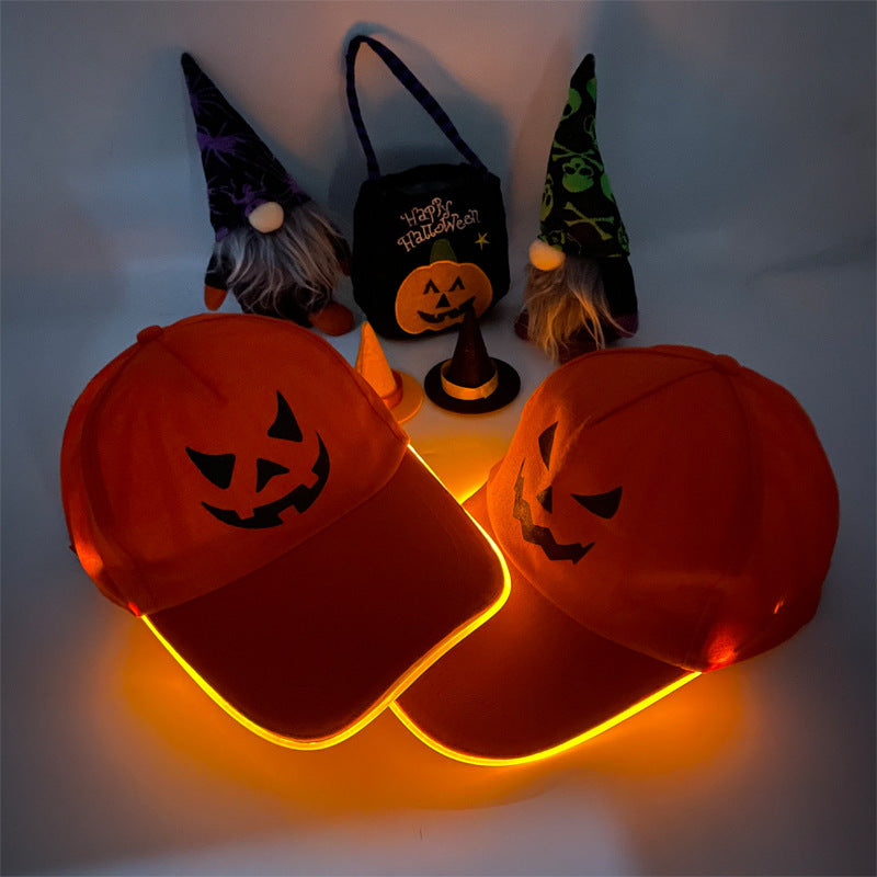New Halloween LED Baseball Cap