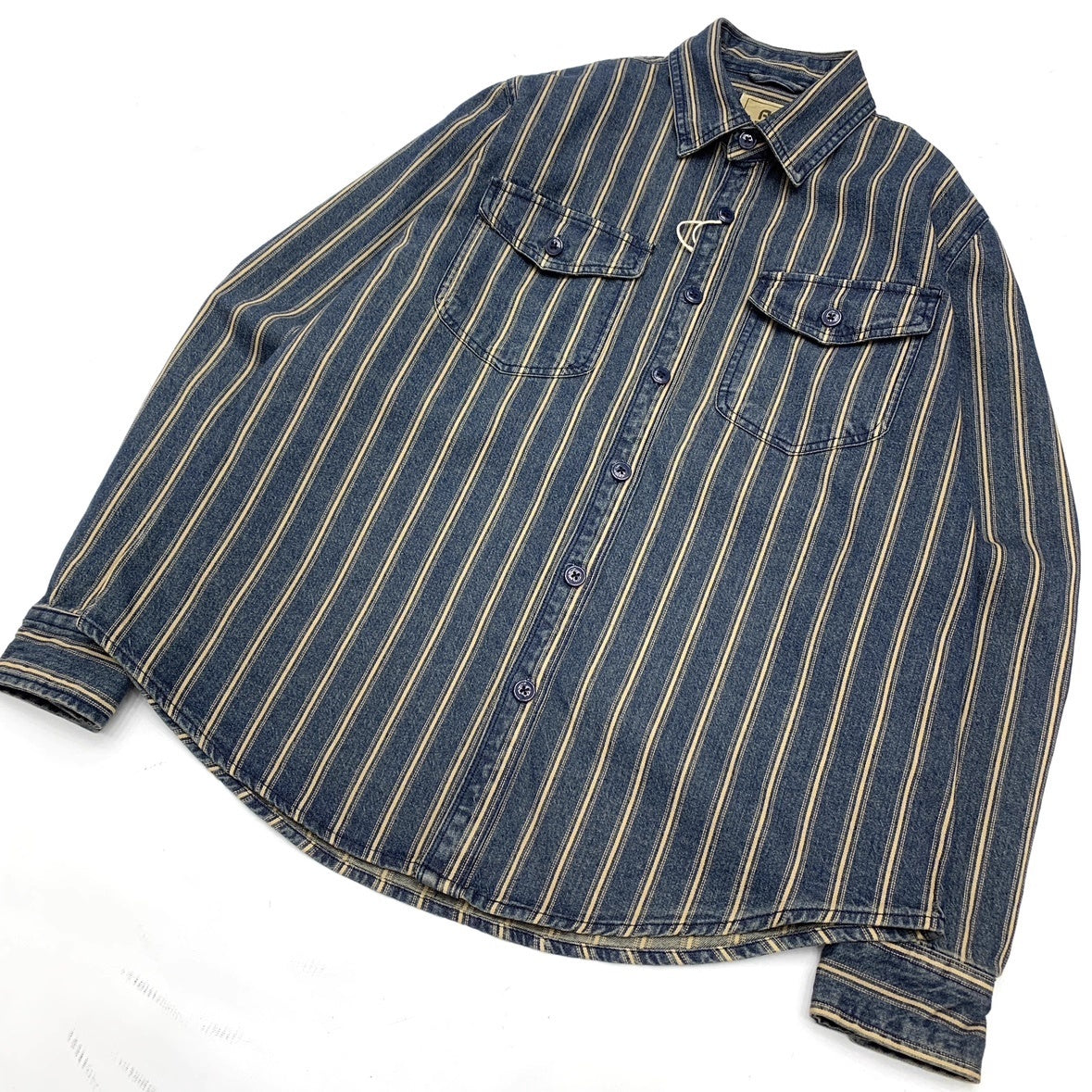 Men's Cotton Japanese-style Retro Denim Shirt