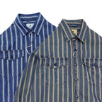 Men's Cotton Japanese-style Retro Denim Shirt