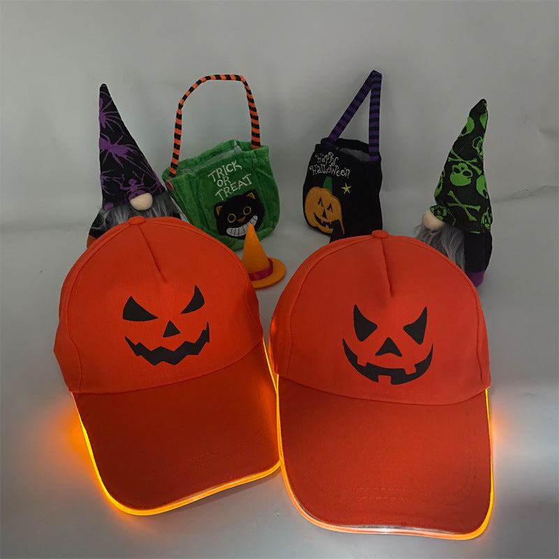 New Halloween LED Baseball Cap