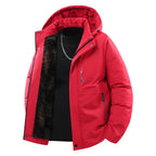 Men's Graphene Warm Thickened Casual Cotton-padded Clothes Coat