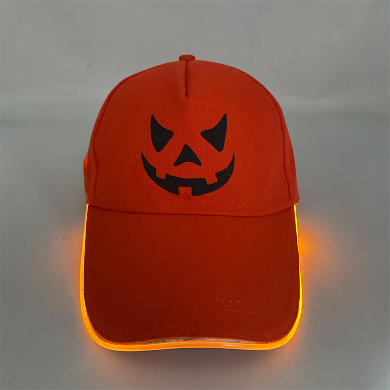 New Halloween LED Baseball Cap