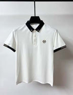 Lapel Short-sleeved T-shirt Versatile Polo Shirt Men