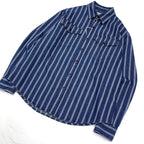 Men's Cotton Japanese-style Retro Denim Shirt
